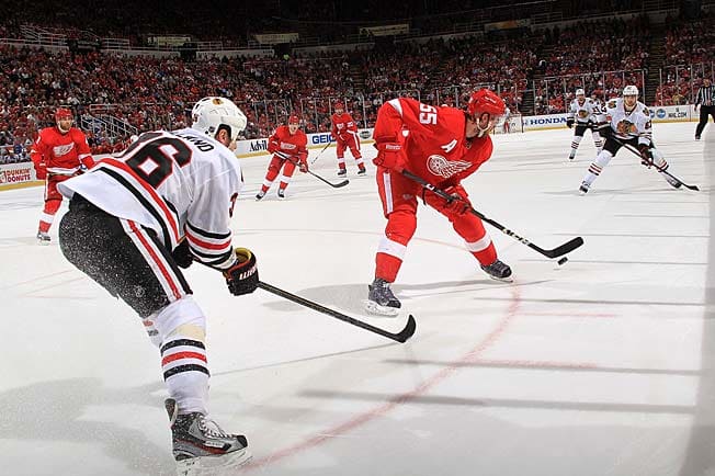 The Blackhawks can catch a break if Detroit defenseman Niklas Kronwall is hindered by his hand injury.